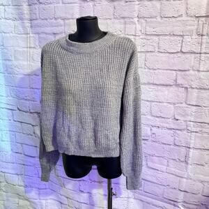 ARDENE GRAYISH TAN crew neck  SWEATER SZ M-L